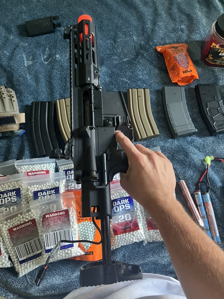 airsoft gun electric rifle