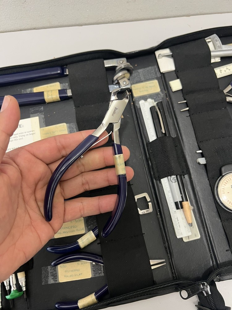 Sadler Optical Tool Kit Plus Leather Case.