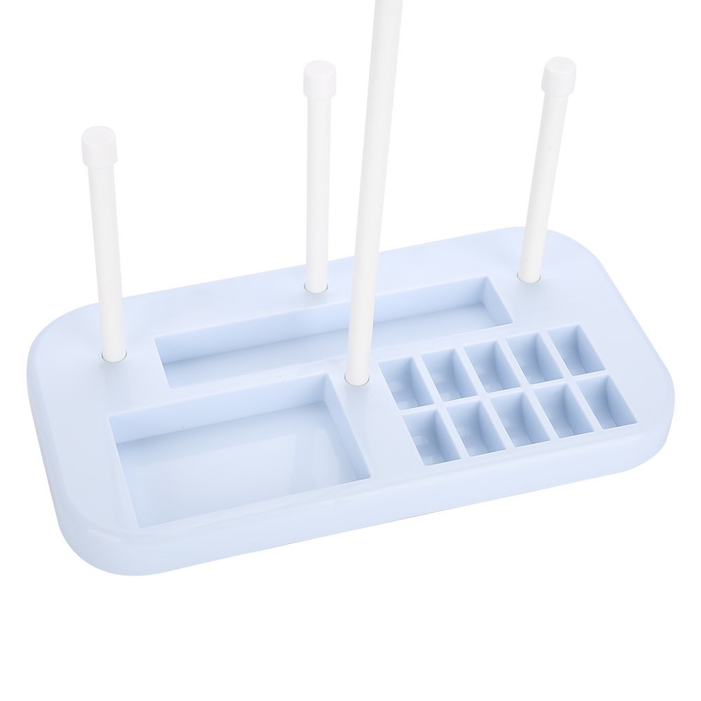 Adjustable 3 Cone Embroidery Thread Spool Holder Stand For Sewing Machine