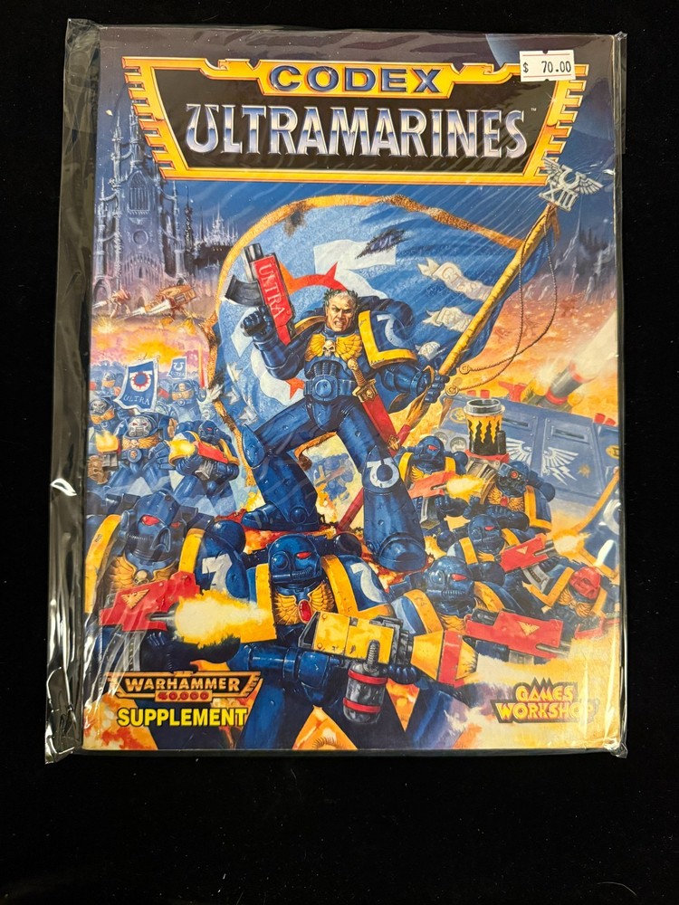 Games Workshop Warhammer 40k Ultramarines Codex Supplement Rulebook 2nd Edition