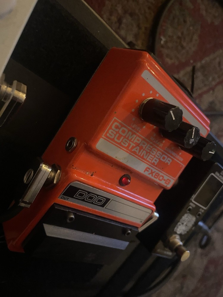 DOD Compressor Sustainer! Acts like A Limiter Compressor And Runs on 9v!