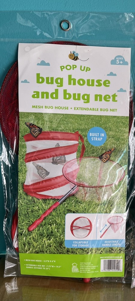 Pop-Up Bug House & Extendable Net, NIP,  A-49