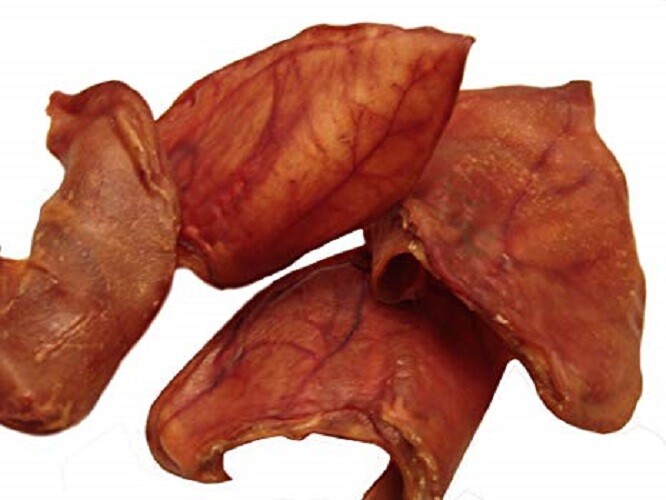 Natural Full PORK EARS Dog Treats FULL LARGE Chew Bulk Dental FRESH Piggy