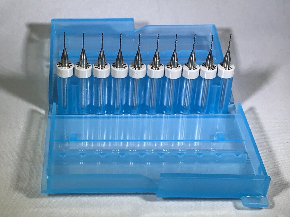 D0200-275-M7; Wire Size #76 Carbide Drills bits 10 pcs with marked ring