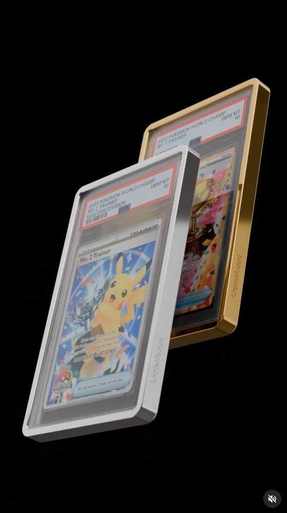 GradedGuard PSA Graded Card Case Guard Protector SILVER Limited Edition