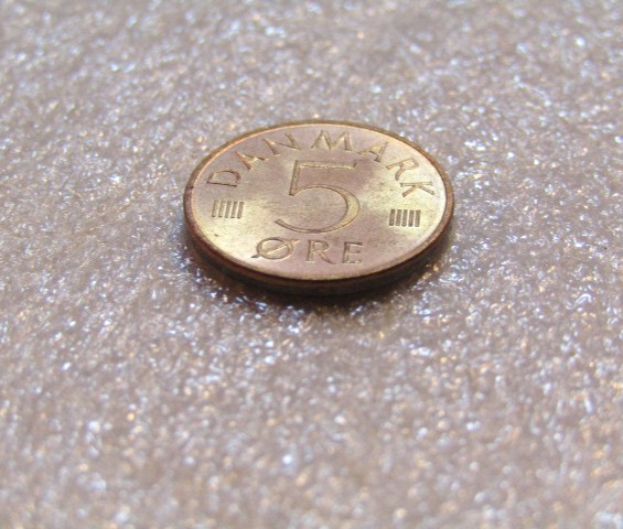 Denmark 1973 5 Ore unc Coin