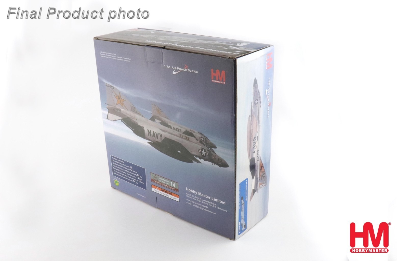 Hobby Master 1/72 F-4D Phantom II Minnesota ANG 148thFIG Duluth IAP 1984 HA19077