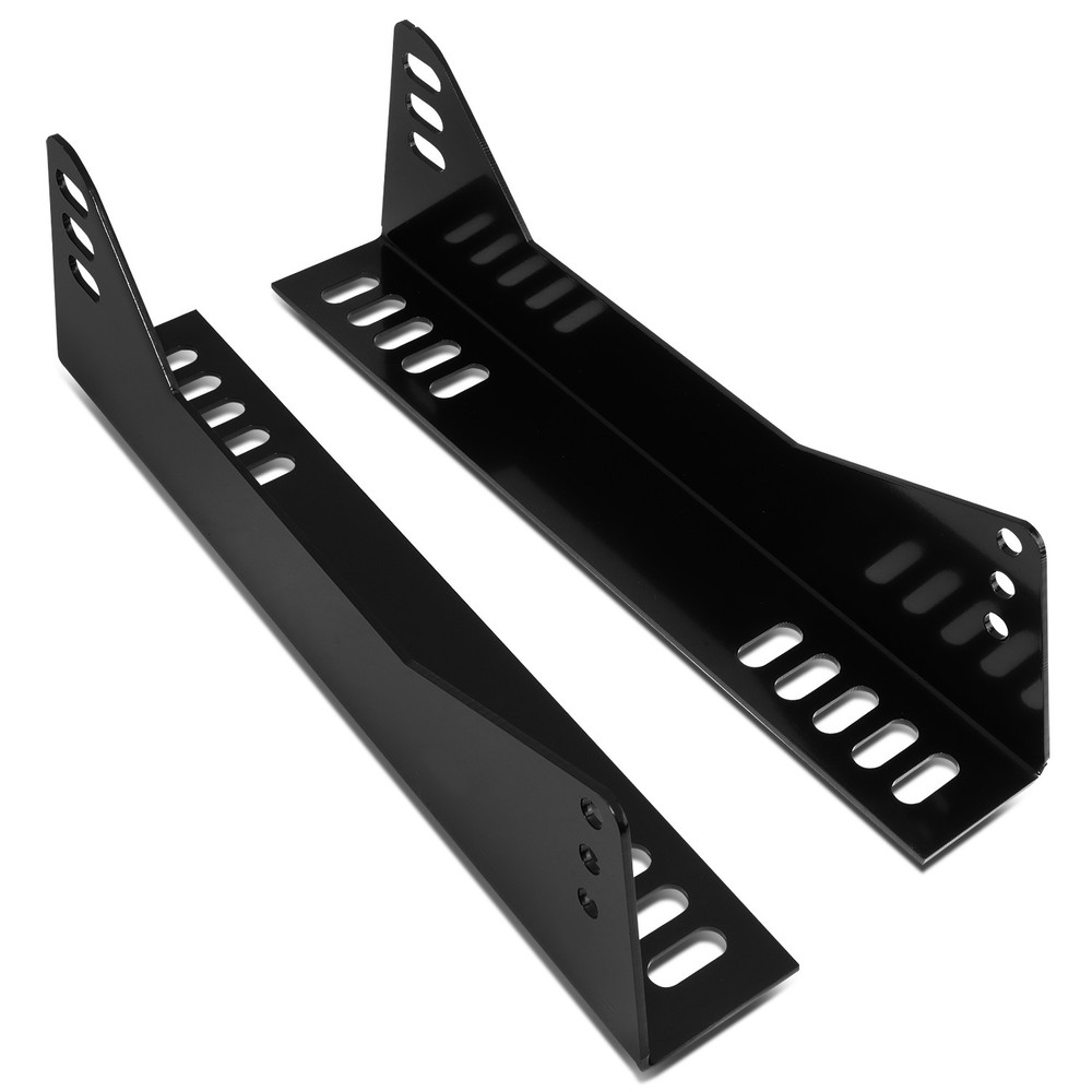 J2 Engineering Pair Adjustable Racing Bucket Seat Side Mount Bracket Universal