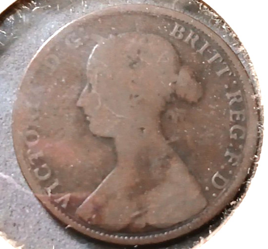 1861 Canada New Brunswick One Cent KM 6