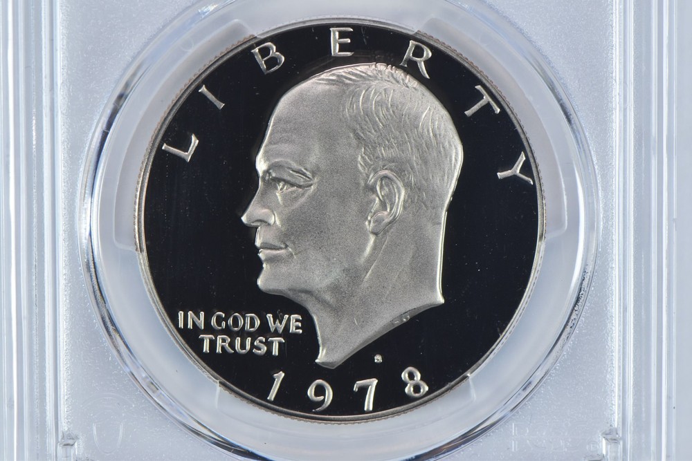 1978-S Eisenhower $1 PR69 DCAM PCGS Blue Label