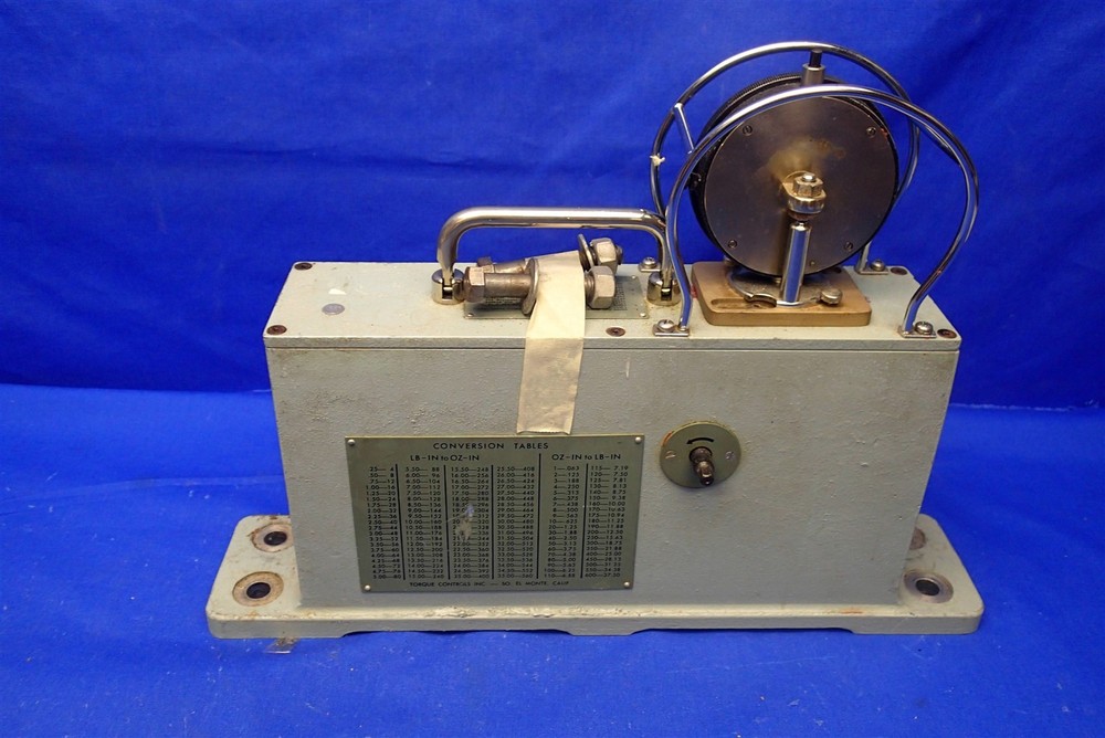 TORQUE CONTROLS TORQUE TESTER MODEL No. ET500Z