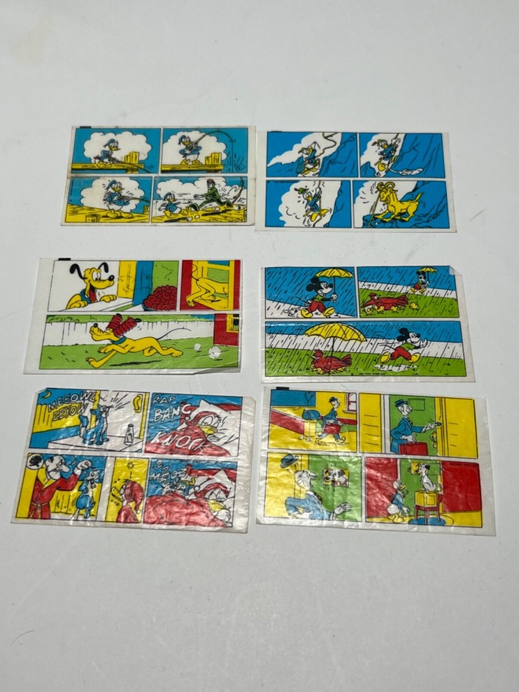 Donald Inserts from Chewing Gum 50 pieces Gum inserts