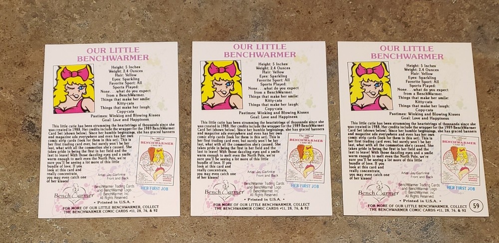 BENCHWARMERS 1992 PREMIER 122 CARD SET. 4 DIFF. WRAPPERS,& PACK. MINT. SEE