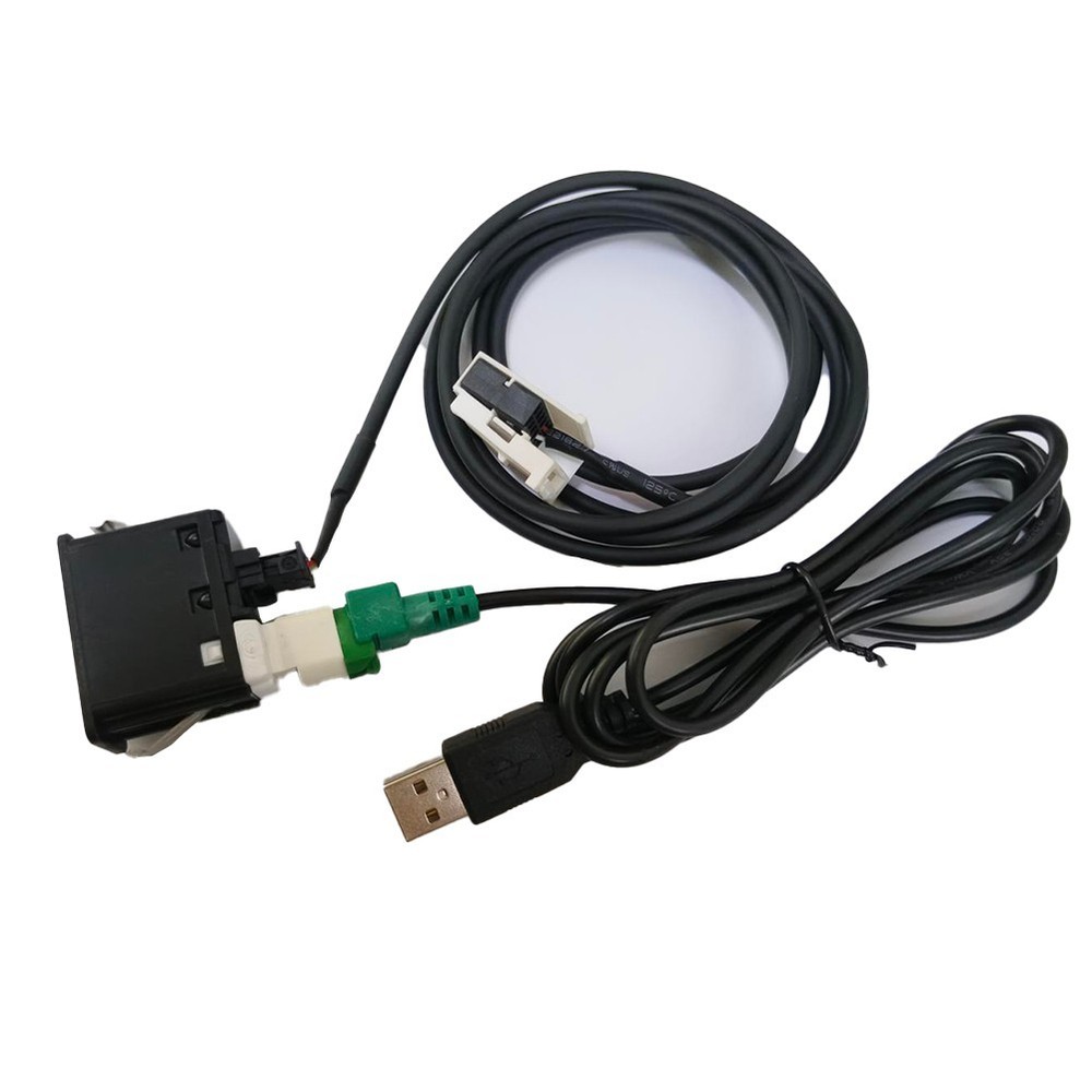 High performance USB AUX Input Socket Adapter for BMW CD 12PIN Interface