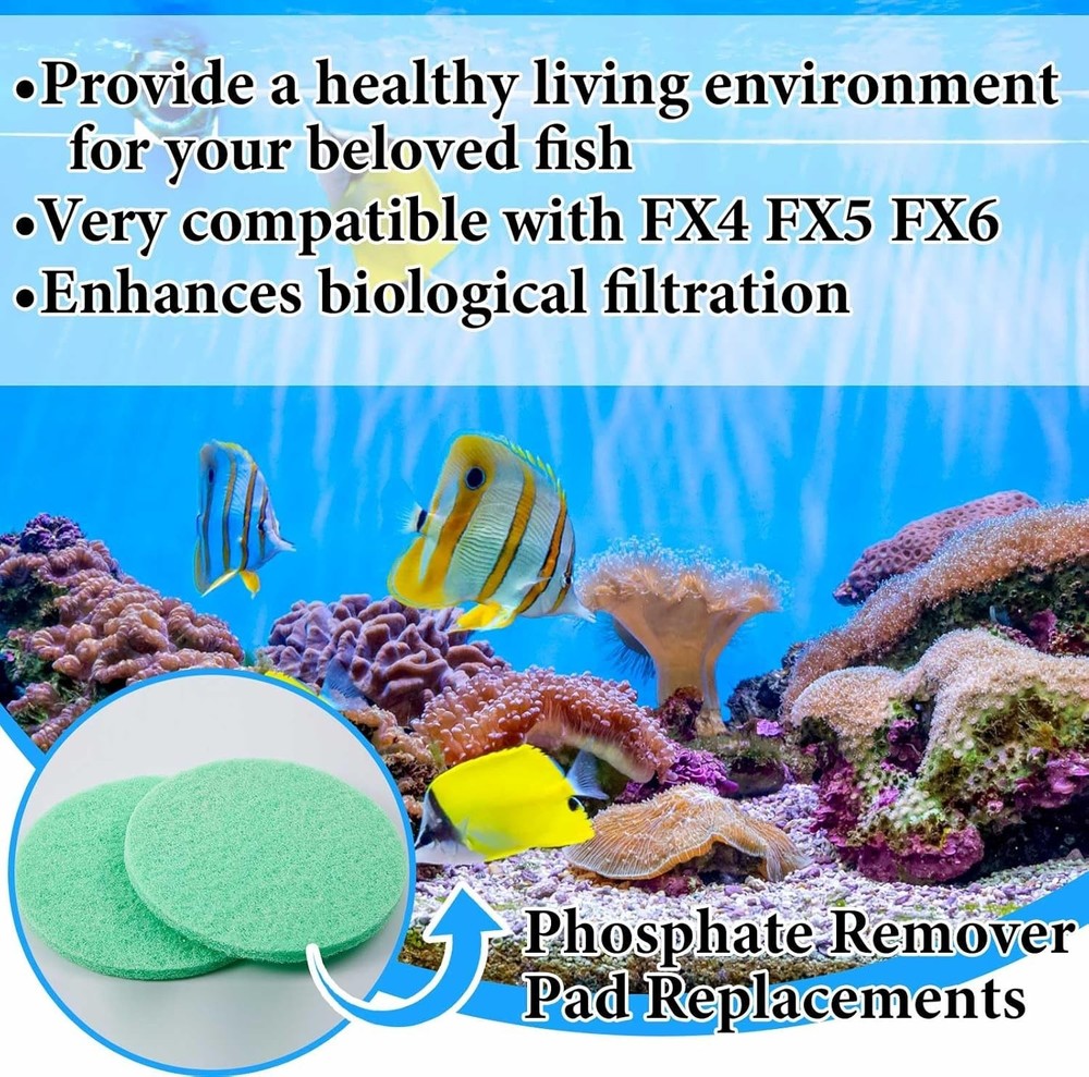 12 Pack Phosphate Remover Pad Compatible with Fx4/ Fx5/ Fx6 Phosphate Remover...