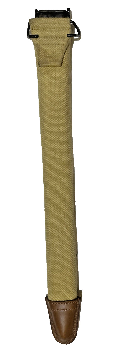 WWI Production Style of US M1910 Bayonet Scabbard with Khaki Web Cover