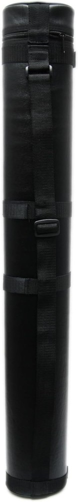 Compact Hard Pool Cue Case with Secure Divider - Perfect for Billiards Lovers