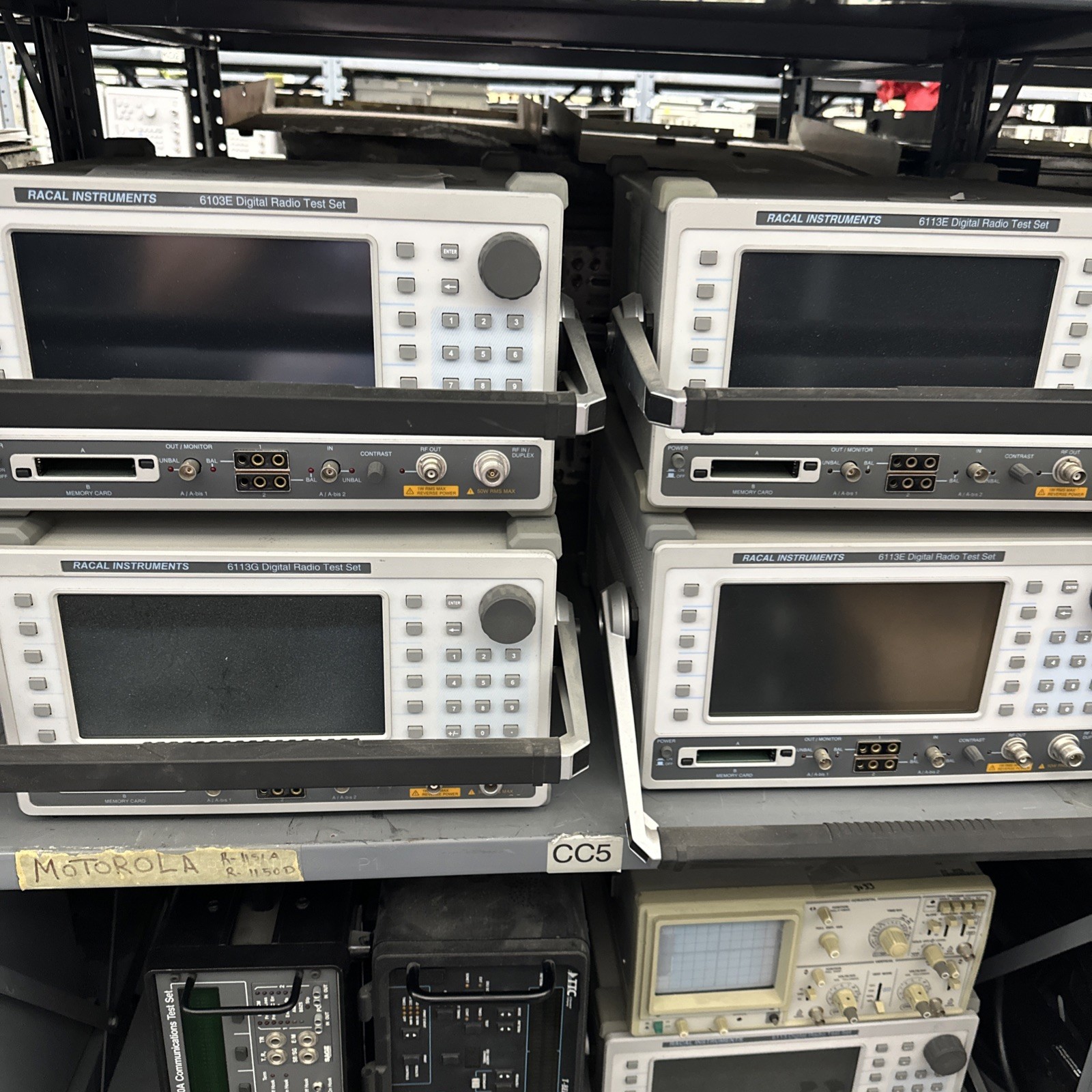 RACAL INSTRUMENTS 6103E DIGITAL RADIO TEST SET