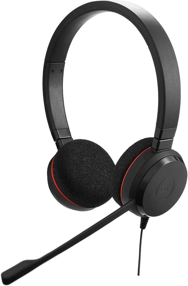 Jabra Evolve 20 UC Wired Headset Stereo USB-A NEW