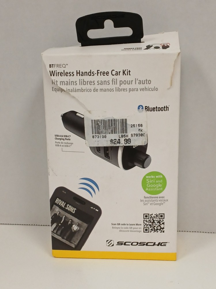 Scosche BTFREQ Wireless Hands-Free Car Kit (BTFM8)