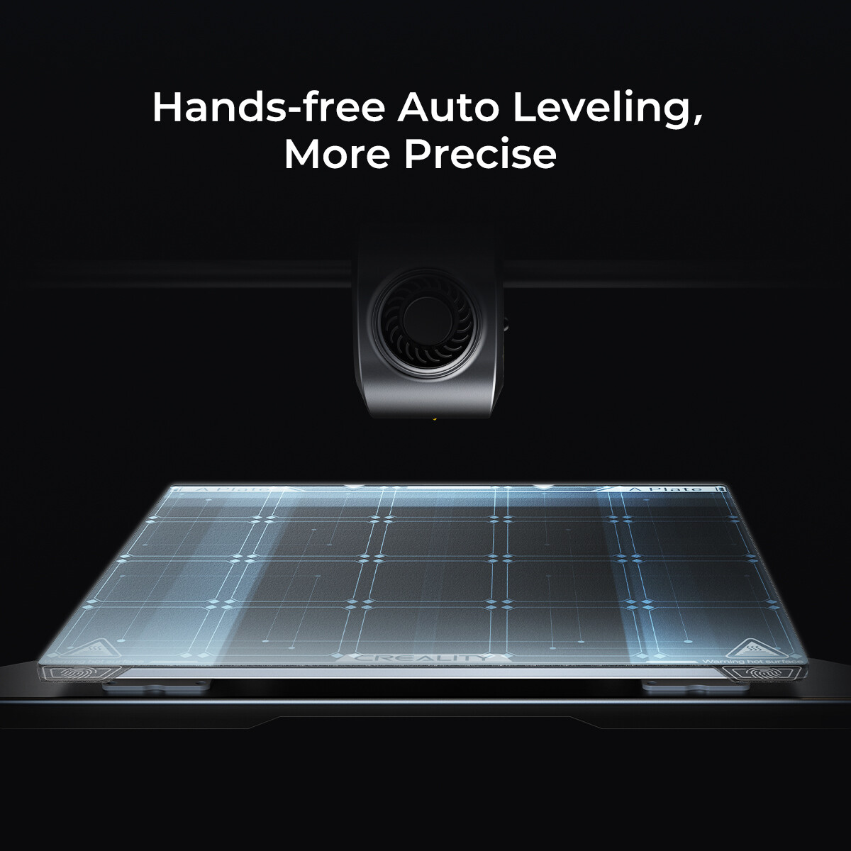 Refurbished Creality K1 3D Printer 600 mm/s High Speed Auto Leveling Dual Fans