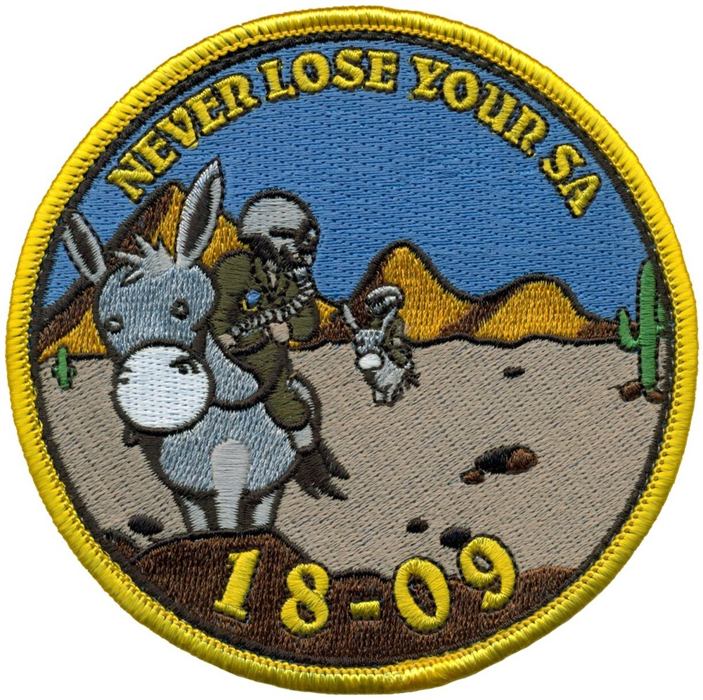 USAF LAUGHLIN SPECIALIZED UNDERGRADUATE PILOT TRAINING CLASS 2018-09 PATCH