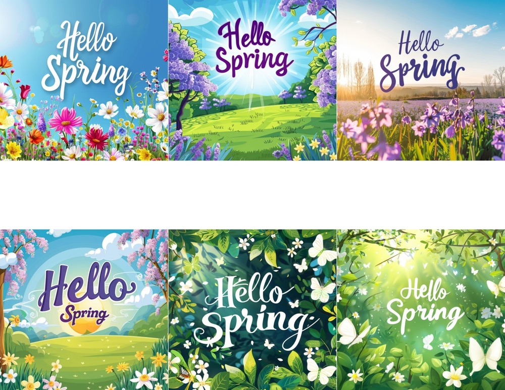 Hello Spring Embellishments Junk Journal Crafts Scrapbook