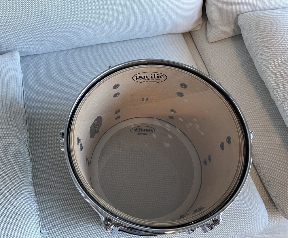 Pacific PDP 12" Mounted Tom Black Drum Workshop Clean Local Pickup
