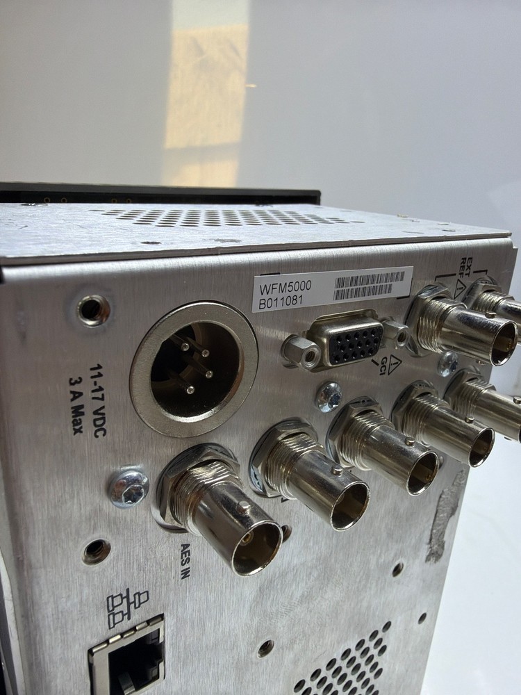 Tektronix wfm5000 HD/SD  waveform vectorscope without Adapter