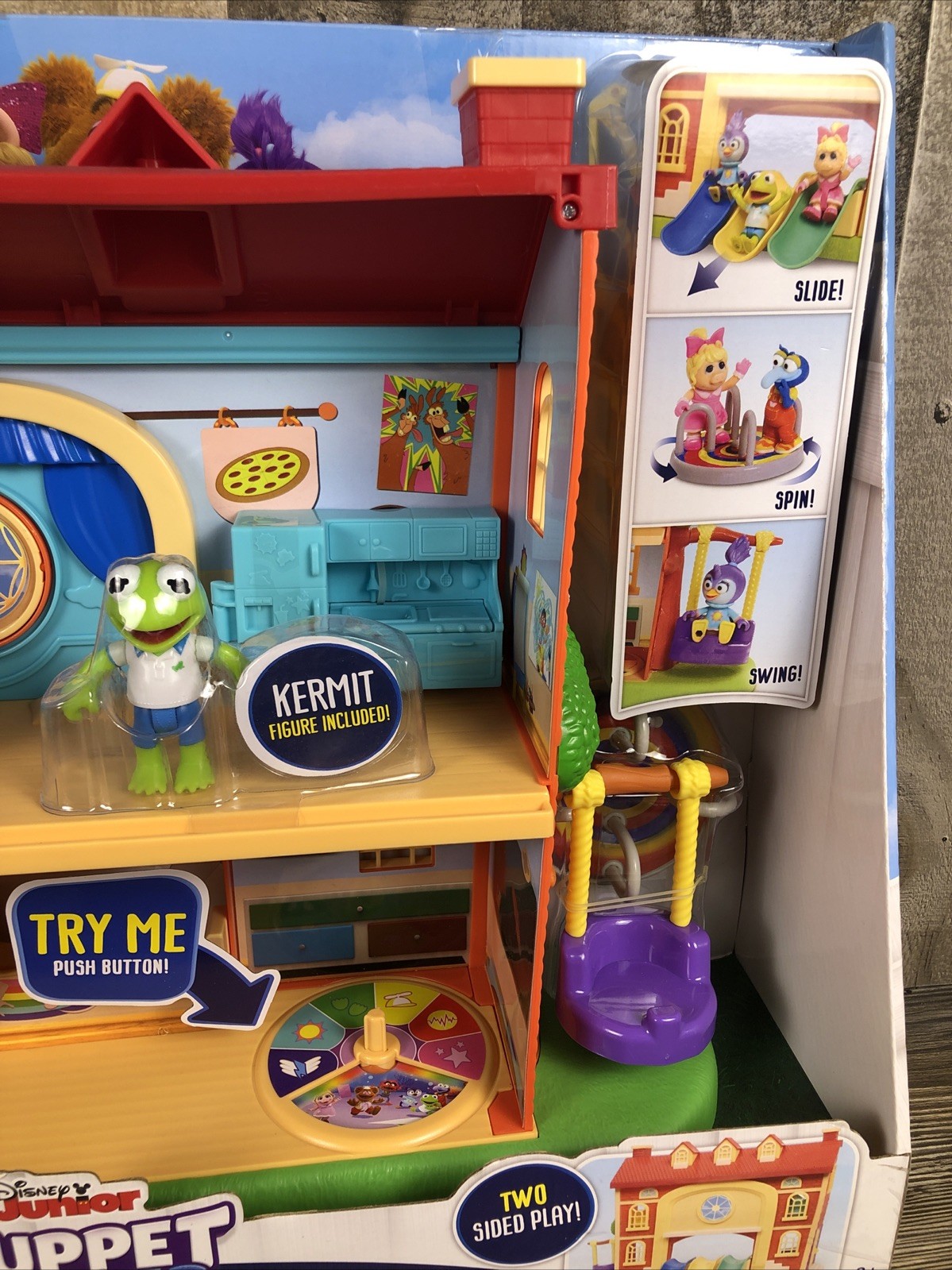 Disney Junior Muppet Babies Schoolhouse Toy Playset New