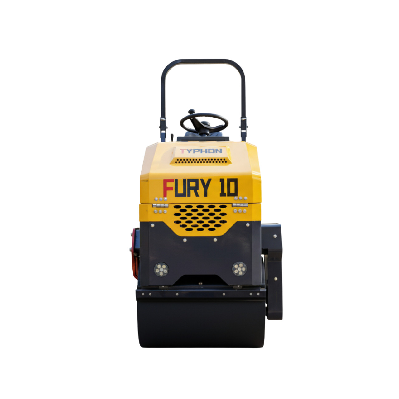 TYPHON Fury 10 Road Roller Compactor 1 Ton B&S 13.5hp Gas Soil Asphalt Rollers
