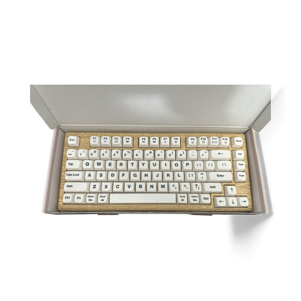 iJoy Wireless Wooden Keyboard w/Bluetooth