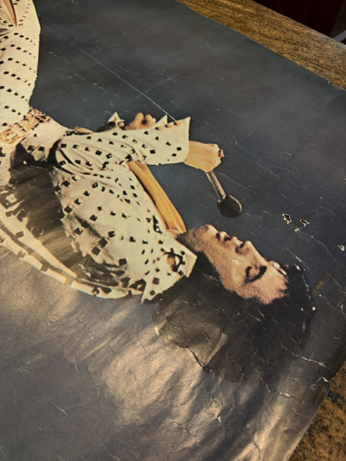 Vtg 1970s ELVIS PRESLEY POSTER #RK270 GEMINI RISING - PHOTO by JENNA Original