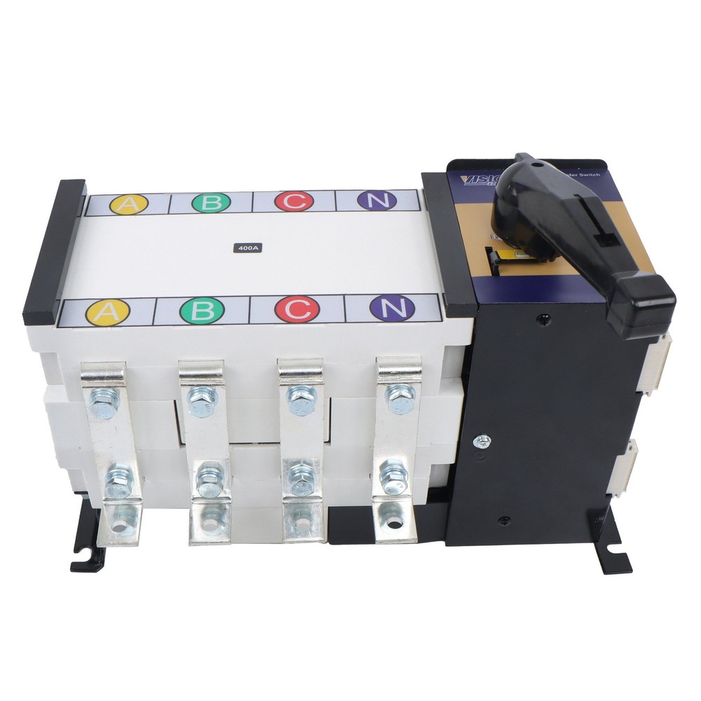 LABLT Industrial Automatic Transfer Switch 110/220V Grid to AC Generator 400A 4P