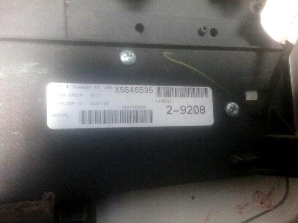 INTERNATIONAL SLEEPER CONTROL PANEL XS546535