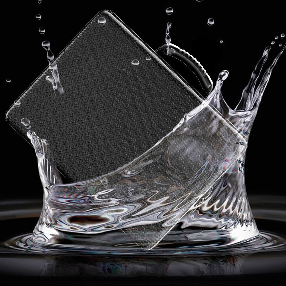 ENGPOW Fireproof Hard-Shell File Box with Fireproof Zipper and Lock