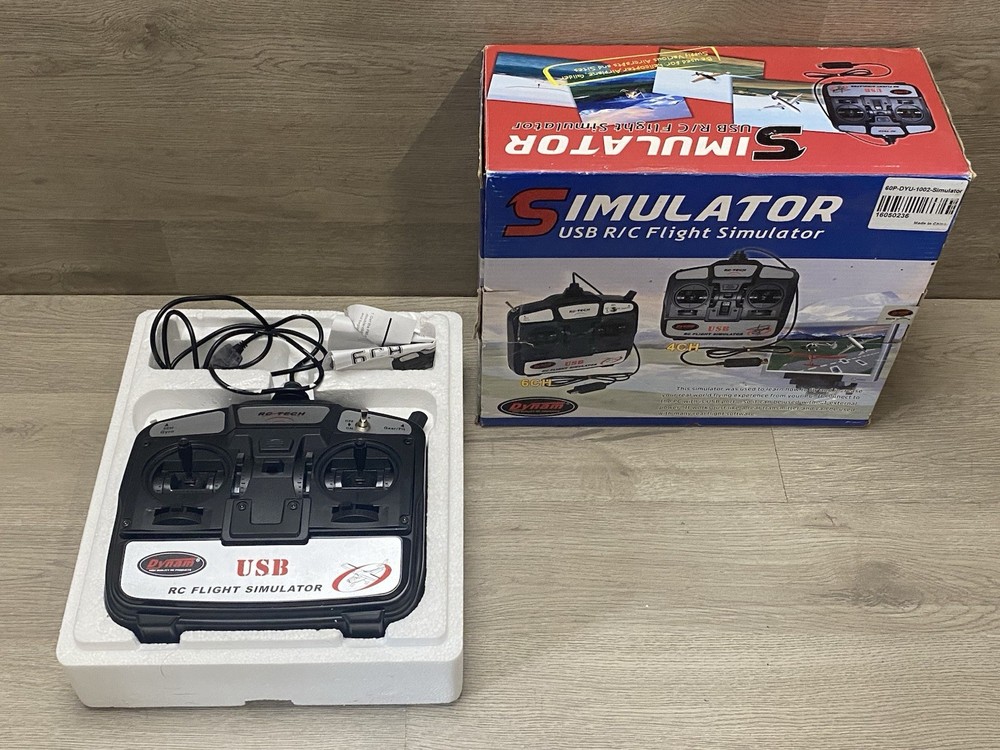 Dynam USB R/C Flight Simulator Remote Boxed