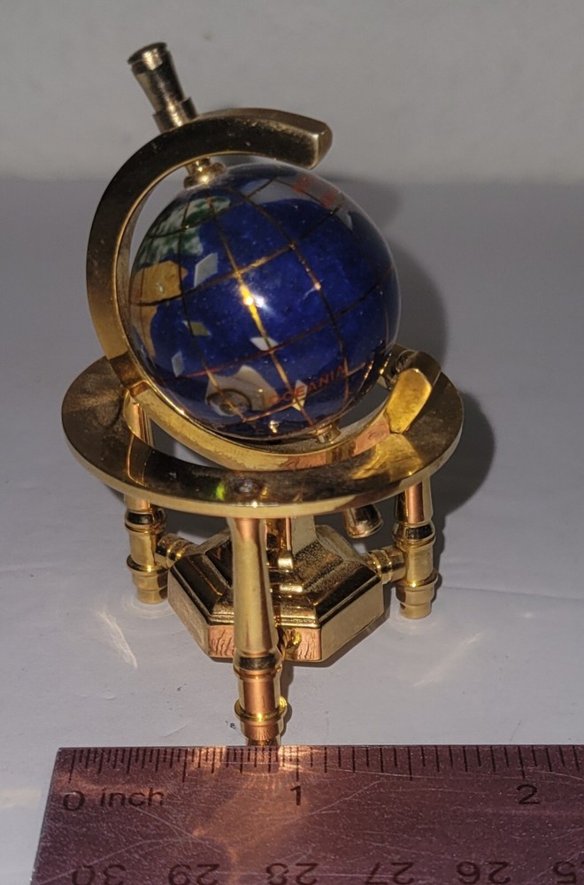Mini Brass Globe As/Is