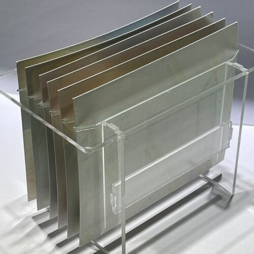 New 4x5 Sheet Film Drying Rack Holds 6 sheets Acrylic Removable Easy to Carry