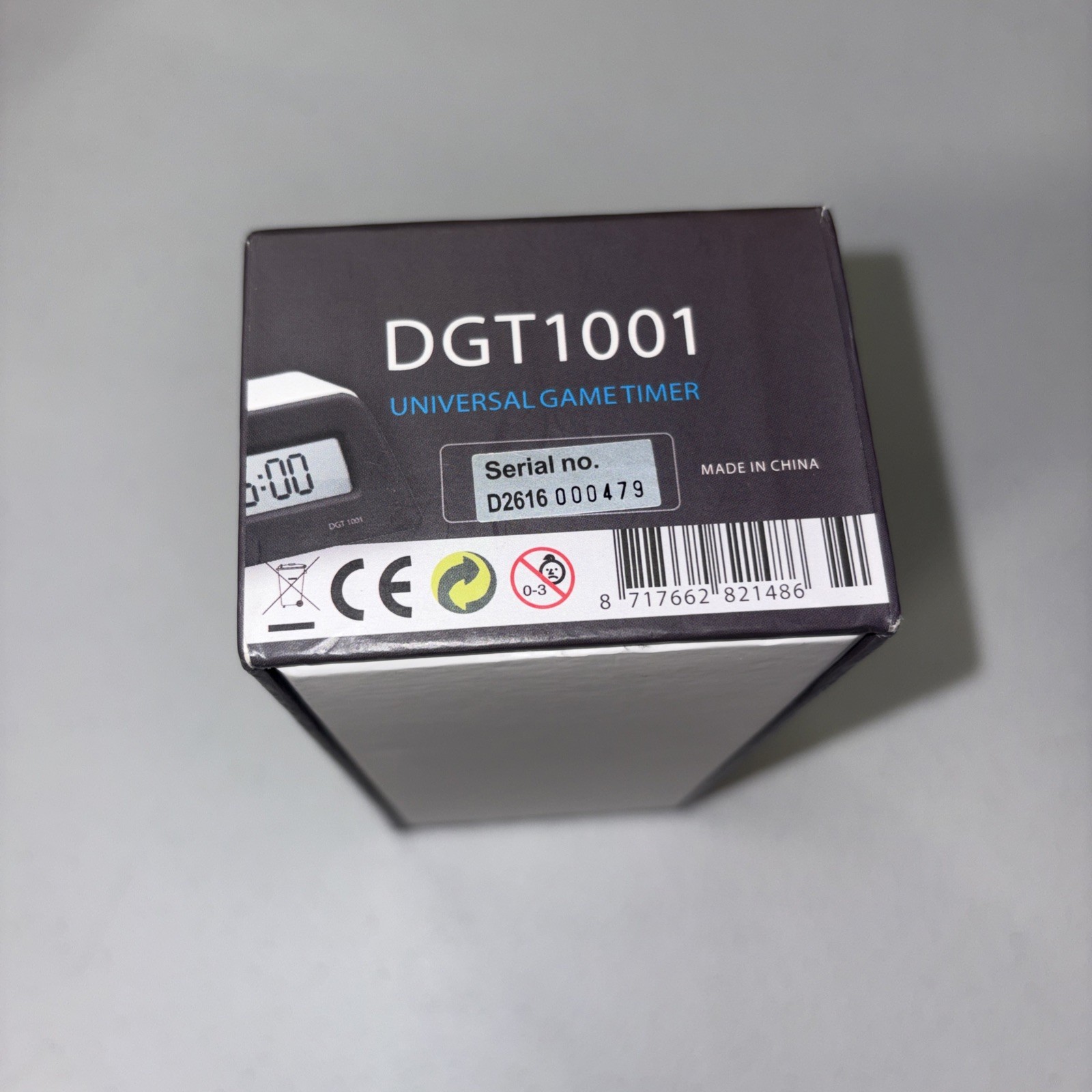 DGT 1001 Universal Game Timer Digital Chess Clock Black/White