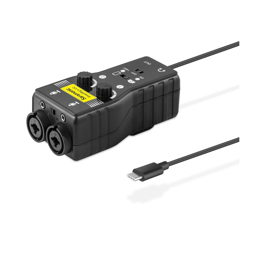 Saramonic SmartRig+ UC Two-Channel Audio Interface for USB Type-C Android Dev...