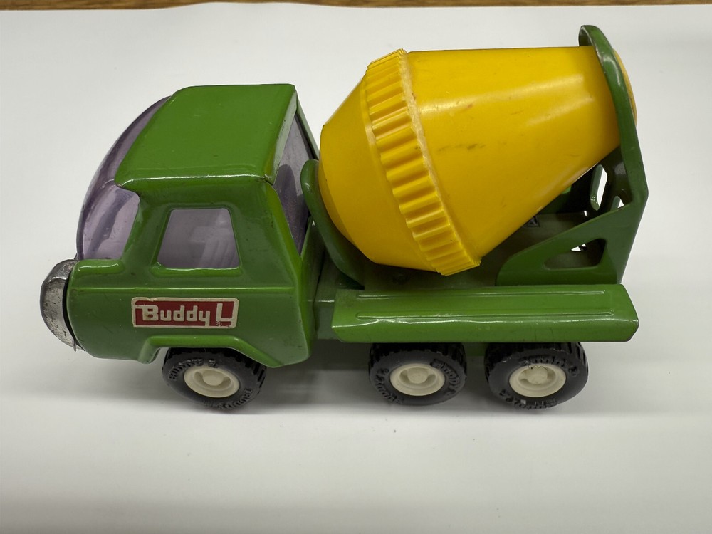 Buddy L Cement Mixer Green yellow