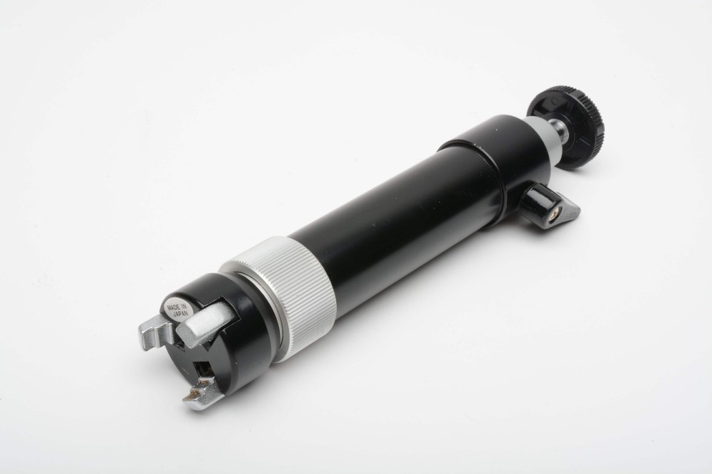 Compact folding table tripod ~8" tall folded, w/ball head