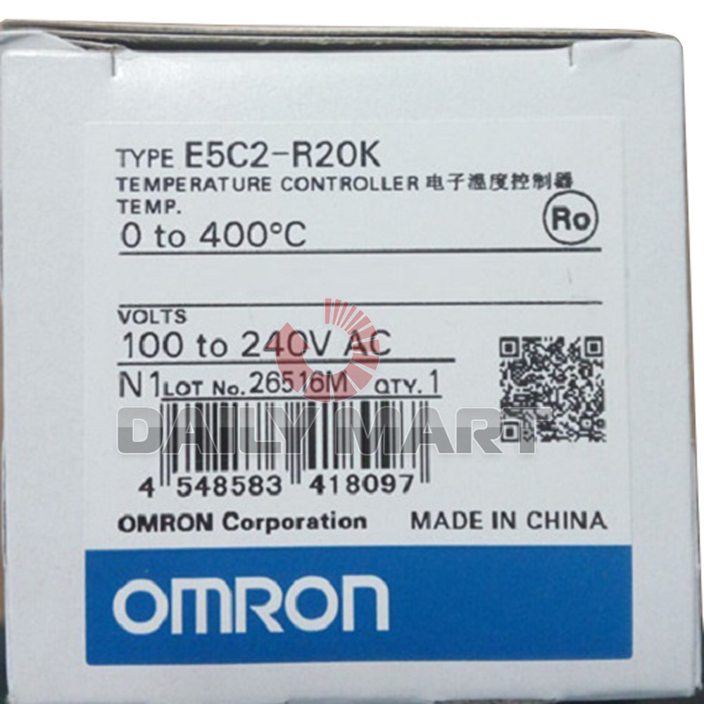 Brand New in Box Omron E5C2-R20K 200-240VAC Temperature Controller