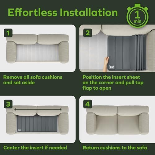 BEN'SHOME® Premium Couch Cushion Support for Sagging Seats | Assorted Sizes