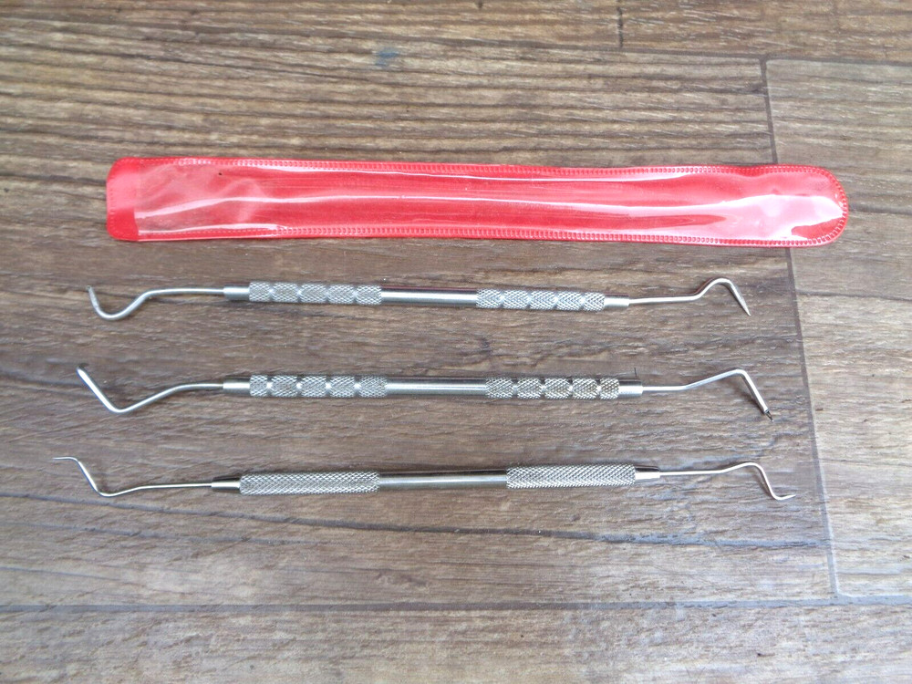 3 - Machinist Scribe Hooks & Picks -6.5"