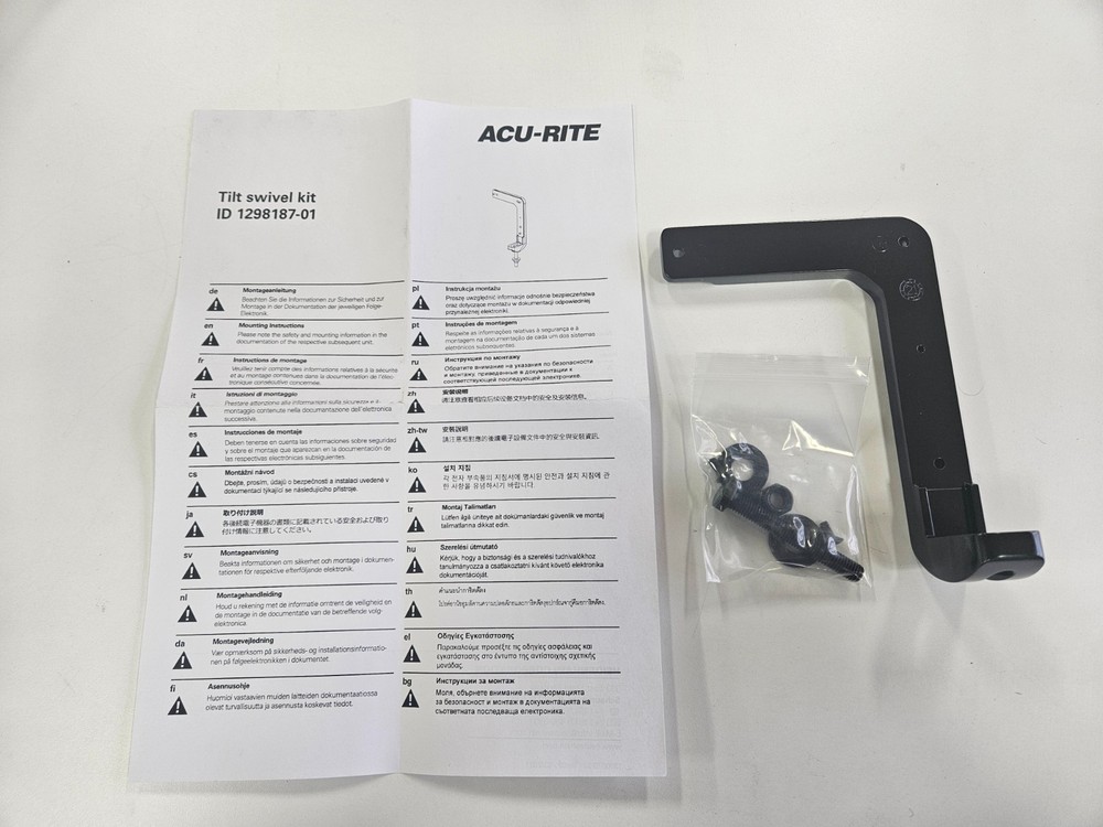 New ACU-RITE DRO Mounting Bracket | 1298187-01
