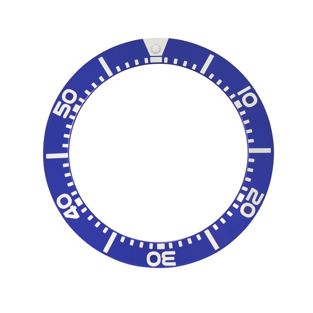 REPLACEMENT BEZEL INSERT BLUE FOR WATCH 41MM X 31.50MM