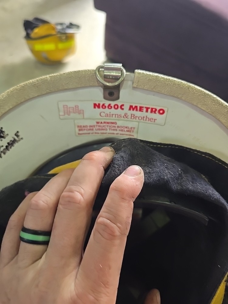 Retired Firefighter Helmet