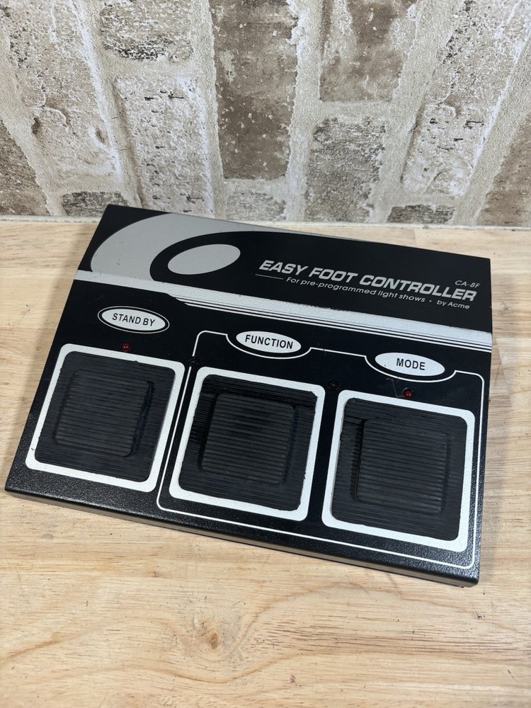 ⭐️Chauvet CA-8F⭐️Easy Foot Controller For Preprogrammed Light Shows⭐️